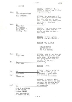 [Camera script]