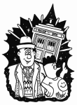 [Seventh Doctor and Saucer]