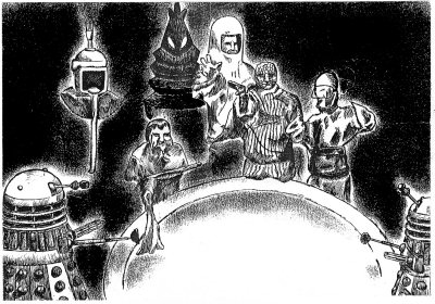 [Dalek Master Plan delegates]
