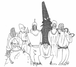 [Dalek Master Plan delegates]