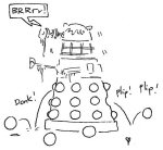 [Freezing Dalek]